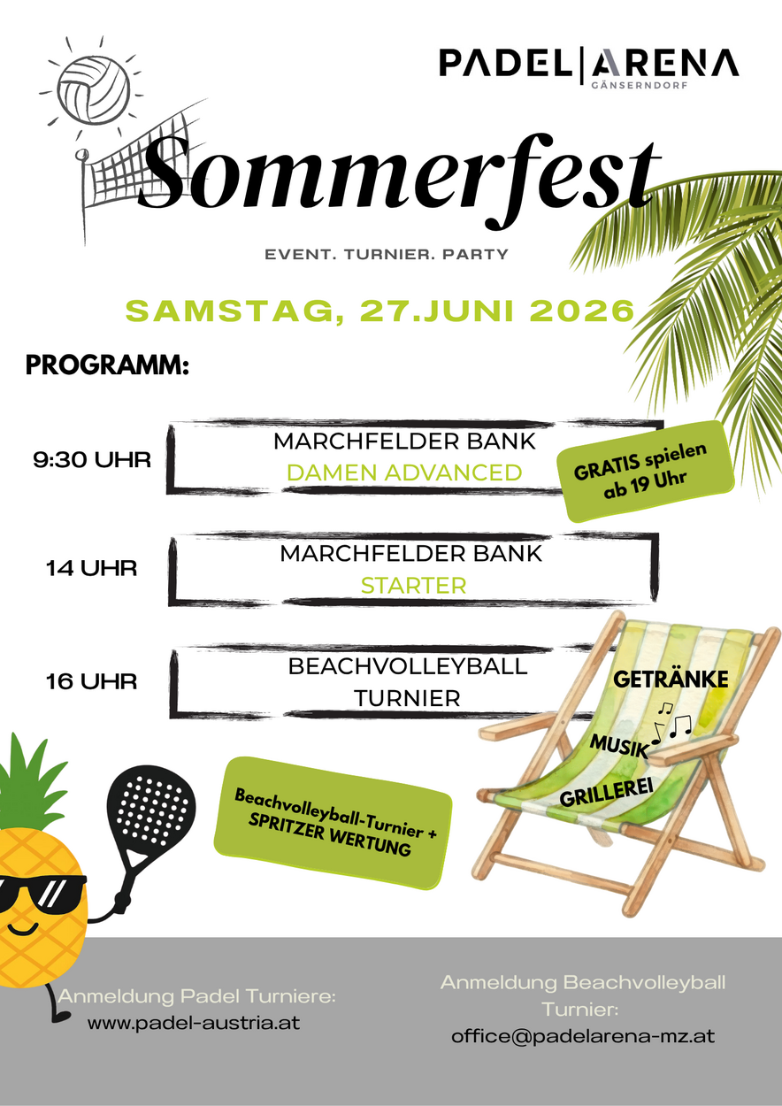 SOMMERFEST 2026 - 27.06.2026